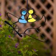 thumbnail image 4 of ¡Precios de Oferta!, Colgante de ventana con arte colorido para decoración de parejas, regalo Akmoler, 4 of 9