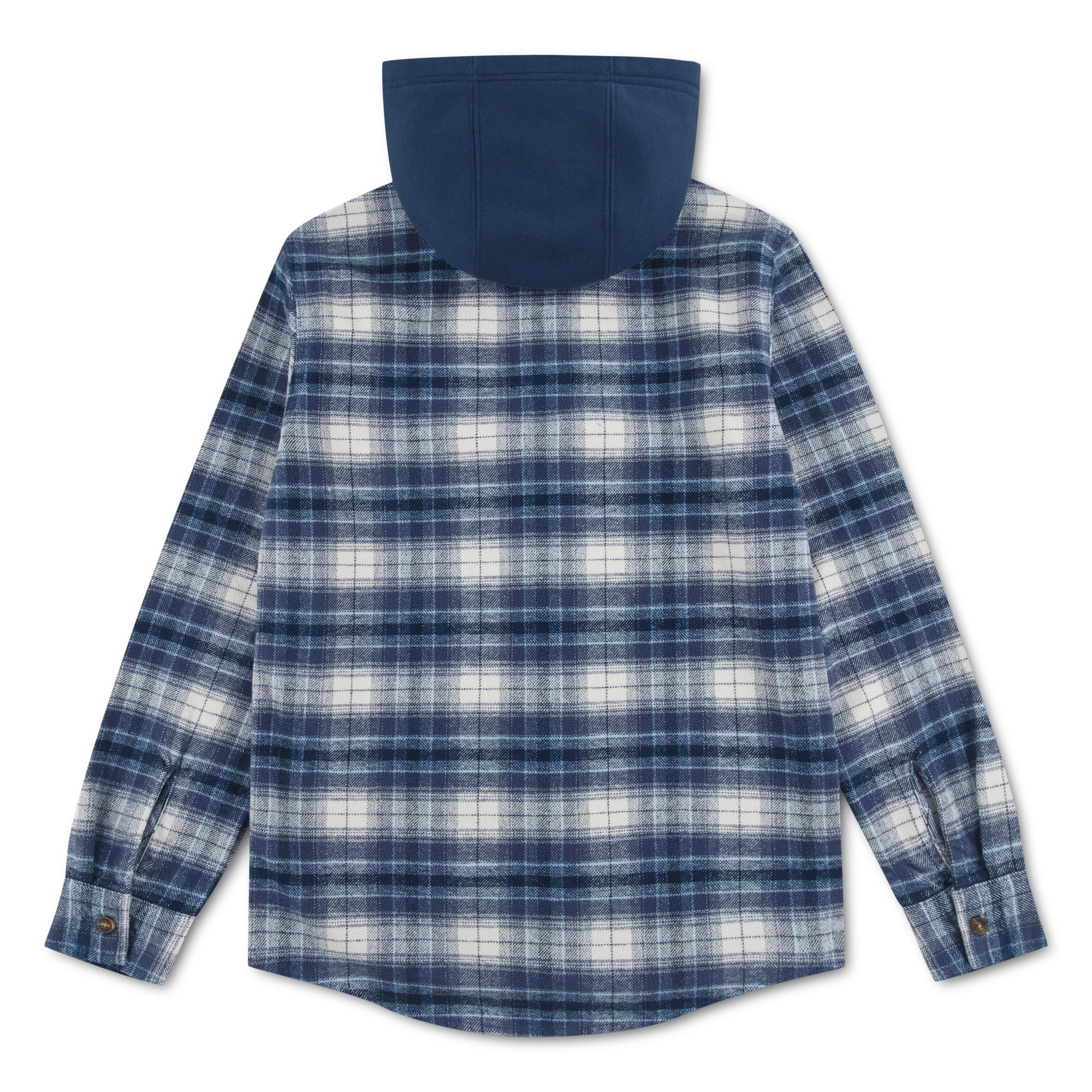 Levi Strauss Signature Boys Hooded Plaid Flannel, Sizes 4-18