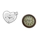 thumbnail image 4 of Reloj de pared,Reloj de pared acrílico para oficina en casa,sin tictac,Reloj de pared,Reloj de pared de pájaro cantor de 10 pulgadas para decoración del hogar,Relojes de pared decorativos, 4 of 7