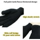 thumbnail image 4 of Guantes para clima frío Guantes térmicos de invierno Tejido con cables Dedos completos Forro polar Guantes antideslizantes Mujer Hombre, 4 of 4