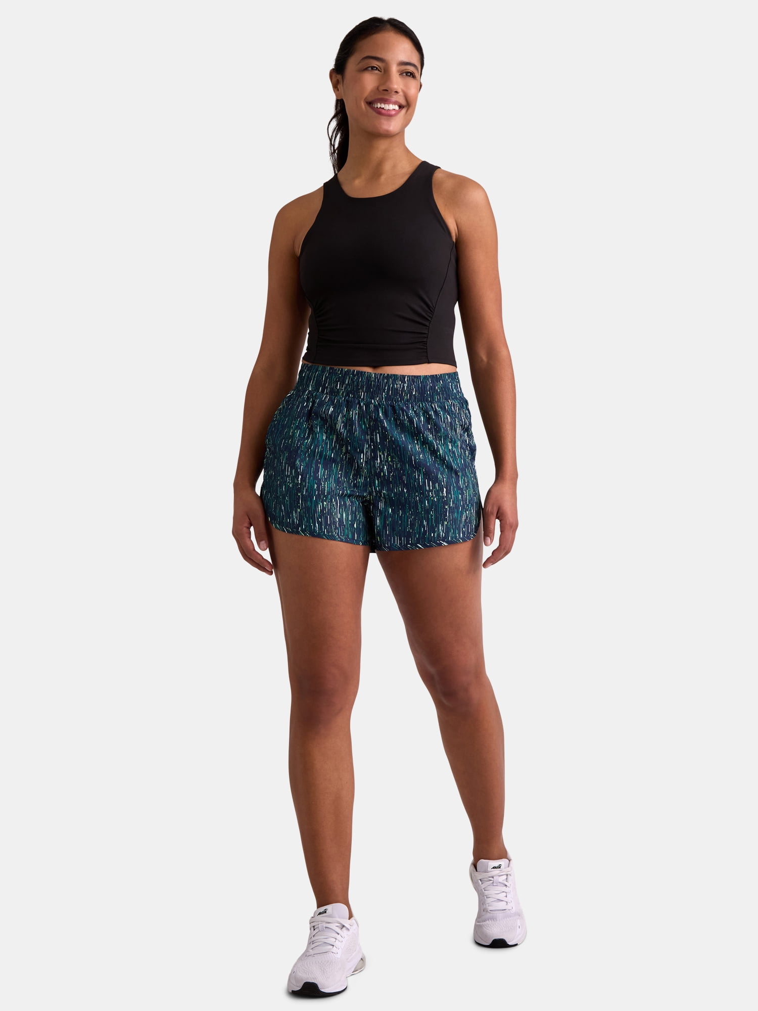 Athletic Works Women's and Women's Plus Running Shorts, Sizes XS-4X