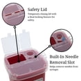 thumbnail image 4 of 2 Pack of Sharps Containers 1 Quart, 4 of 6