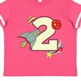 thumbnail image 4 of Inktastic 2nd Birthday Outer Space Theme Boys or Girls Toddler T-Shirt, 4 of 5
