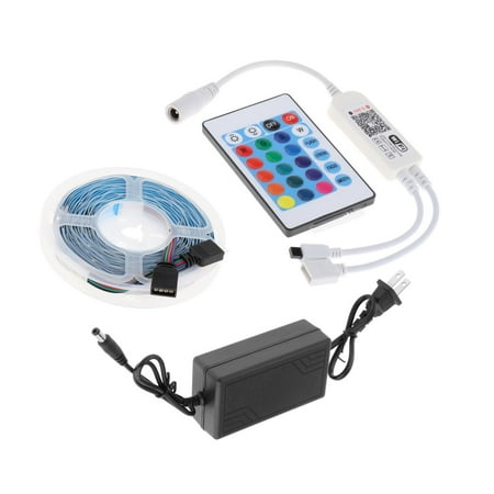 2 Telecomandi IR 44 Tasti Per Strisce LED RGB - Ricambio Con Batterie E Nastro Adesivo, Compatibili SMD 5050/3528/2835 - 2