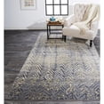 thumbnail image 4 of Feizy Bleecker Modern Chevron, Gray/Yellow/White, 8' x 11' Area Rug Easy Care Stain Resistant Fade Resistant Bohemian & Eclectic Abstract Floor Rug for Living room Bedroom, 4 of 5