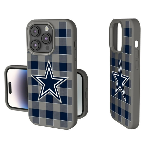 Keyscaper Dallas Cowboys Plaid Soft Touch iPhone Case