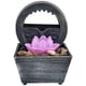 thumbnail image 4 of Fuente de mesa USB, fuente de mesa con flores de plástico USB de 3 V, fuente de mesa LED de respuesta rápida, 4 of 12