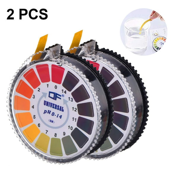 Portable Packaging, Ph Test Paper, Dishwasher Safe, Alkaline Acid Indicator, Quick Results, 2 Roll