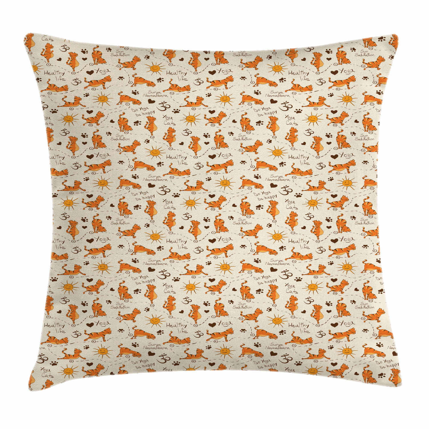 Multicolor 16x16 Leopard Print Cheetah Animal Sunflower Gifts Women Throw Pillow 