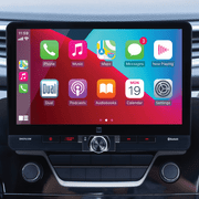 Dual Electronics 10.1 Touchscreen Car Stereo Receiver with Wireless Apple CarPlay & Android Auto – Includes Single & Double DIN Adapters, Bluetooth, USB – DMCPA10W (New)