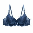 thumbnail image 2 of Darzheoy Women's Lace With Color Sexy Double Breasted Women Bra 36/80BC, 2 of 7
