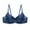 Blue, variant on Push Up Bras for Women's Lace with Color Sexy Double Breasted Push Up Bra Sexy Underwear for Women Underwired Womens Lingerie