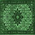 thumbnail image 1 of Ahgly Company Indoor Square Persian Emerald Green Traditional Area Rugs, 8' Square, 1 of 4