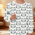 thumbnail image 6 of Owordtank Kids DIY Hand Painted Colorable Tops and Pants Set Boys Girls Funny Cartoon Dinosaur Coloring T-Shirts and Pants, 6 of 8