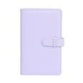 thumbnail image 1 of 108 Sheets Portable 3 inch Photo Album for Fujifilm Instax Mini 12 for Collection Green Pink Ticket Card Collection Book Purple, 1 of 6
