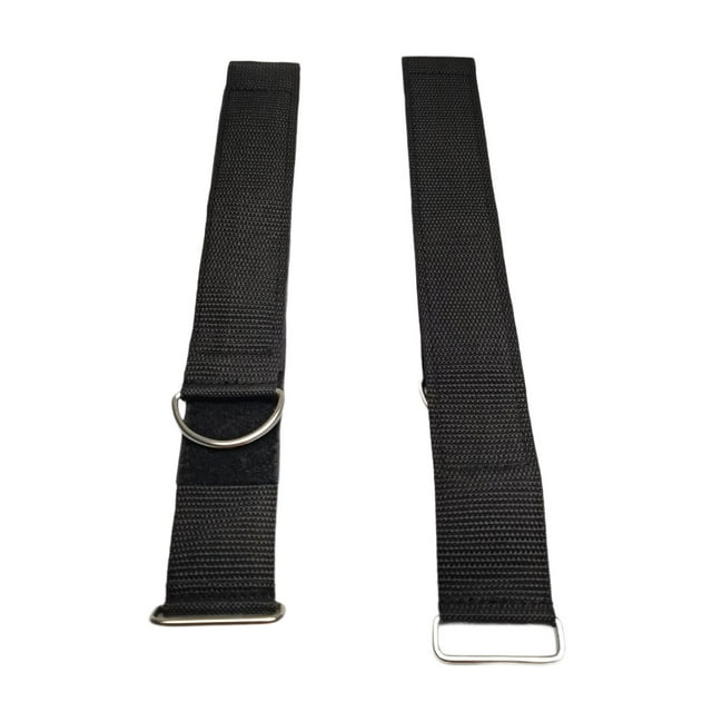 Máquina de remo de Fitness, correas para los pies, bandas de fijación ajustables, correas elípticas de 49cm para debajo del escritorio, gimnasio depor