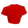 thumbnail image 4 of Ladies Fashion Sexy Short Sleeve Solid Color Knit Bolero Shrug Jackets, 4 of 5