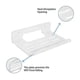 thumbnail image 4 of Acrylic Router Bracket Easy To In Floating Router Dvd Player D Rack Router Shelf For, 4 of 5