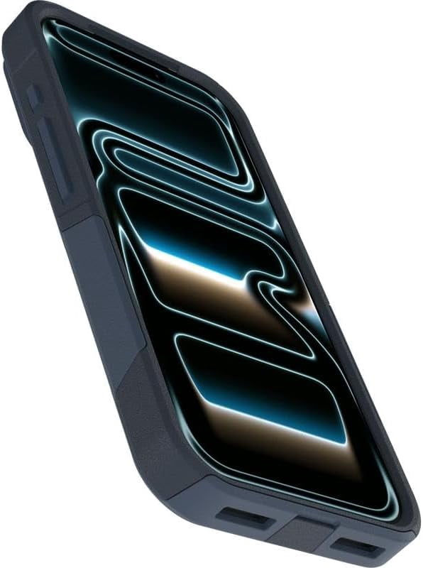 OtterBox iPhone 17 Pro (Only) Bundle: Commuter Series MagSafe Case & Screen Protector - Blue Sentiment - Built-in magnets - Thin & Protective - with Port Protection - Non-Retail Packaging