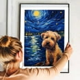 thumbnail image 5 of Barbado Da Terceira Dog Art Print Poster, Wall art Painting Decor, Starry Night Van Gogh Art Home Decor Artwork For Bedroom Living Room Bathroom Decor, 5 of 5