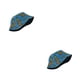 thumbnail image 2 of Qarigey Sombrero de cubo Patrón de frutas al aire libre Sombrilla Sombreros de pescador Piña azul Piña azul 56-58cm 2piezas, 2 of 6