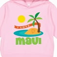 thumbnail image 3 of Inktastic I Love Maui Toddler Hoodie, 3 of 4