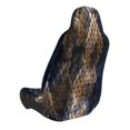 thumbnail image 2 of Balery Watercolor Snake Skin Funda de Asiento para Auto con Diseño - Cubierta Frontal Suave y Transpirable con Protector Antideslizante- 1 Unidad, 2 of 5
