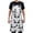 Cartoon Cute Pandas Face, variant on Bear Paw Kitchen Apron with 2 Pockets Adjustable waterproof Cooking Aprons for Women Men Chef