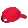 thumbnail image 4 of Tennis Game Set Match Embroidered Canvas Cap - Red White OSFM, 4 of 5