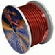 Qpower 4GARED Fil de Terre Ultra Flexible de Calibre 4 pour l'Installation d'Amplis&44; Rouge – image 1 sur 1