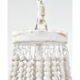 thumbnail image 5 of Samsa 16 in. 4-Light Indoor Weathered White and Matte Gold Finish Chandelier with Light Kit, 5 of 6