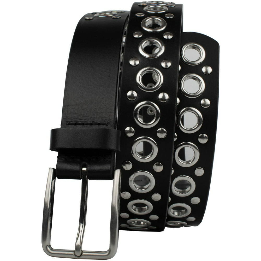 Nickel Smart® - Nickel Free Belts - Black Studded Belt V.3 by Nickel ...