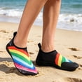 thumbnail image 2 of LTTVQM Water Shoes for Women Men Quick Dry Barefoot Aqua Socks for Beach Swim Yoga Surf Pool Casual Breathable Gym Non-Slip Shoes Multicolor 36(US-5.5), 2 of 4