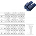 thumbnail image 4 of Hotel Slippers Anti-Slip Massage Sandals for Bathing Dark Blue, 4 of 5