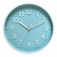 thumbnail image 3 of Modern Simple Wall Candy Color Clock Mute Living Room Clock Wall Mounted Clock For Home New Wall Clock Home Decoration Tools, 3 of 5