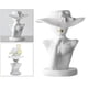 thumbnail image 4 of 2 Estatuas De Florero De Cabeza Humana Con Estilo Nórdico Para Mujer Soledad Florero Decorativo, 4 of 10
