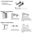 thumbnail image 6 of Keego 50% Blackout Cordless Zebra Window Shades Blinds with Modern Design Roller Shade Privacy Curtains Customizable Color and Size for Home Office Beige Linen 35"w x 52"h, 6 of 9
