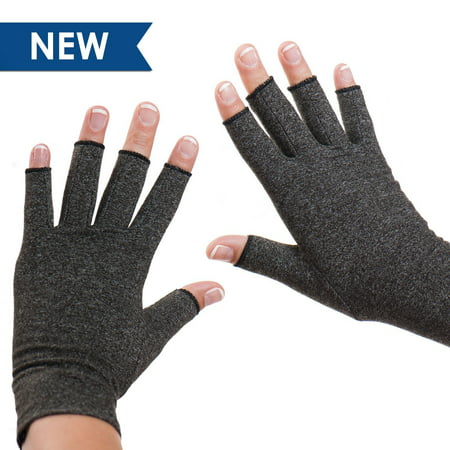 Dr. Frederick's Original Arthritis Gloves - Warmth and Compression for relief of Rheumatoid and Osteoarthritis Joint Pain -