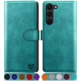 thumbnail image 1 of Suanpot Para Samsung Galaxy S23 +/ Plus Funda Tipo Cartera Con Bloqueo Rfid Titular De La Tarjeta De Crédito Flip Book Pu Funda Protectora De Cuero Mujeres Hombres Para Samsung S23Plus Funda Del Teléf, 1 of 5