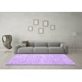 thumbnail image 3 of Ahgly Company Indoor Rectangle Abstract Purple Contemporary Area Rugs, 5' x 8', 3 of 4