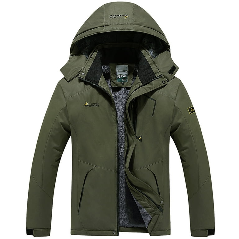 Mens waterproof hotsell snow jacket