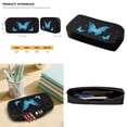 thumbnail image 7 of Kuiaobaty Butterfly Flower Print Backpack and Lunch Bag Set for Girls Lightweight Backpack Pencil Case with Zipper Roomy Sturdy Bookbag Lunch Box with Adjustable Strap for School Picnic, 7 of 7