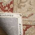 thumbnail image 4 of SAFAVIEH Anatolia Sammy Traditional Wool Area Rug, Taupe/Red, 4' x 6', 4 of 7