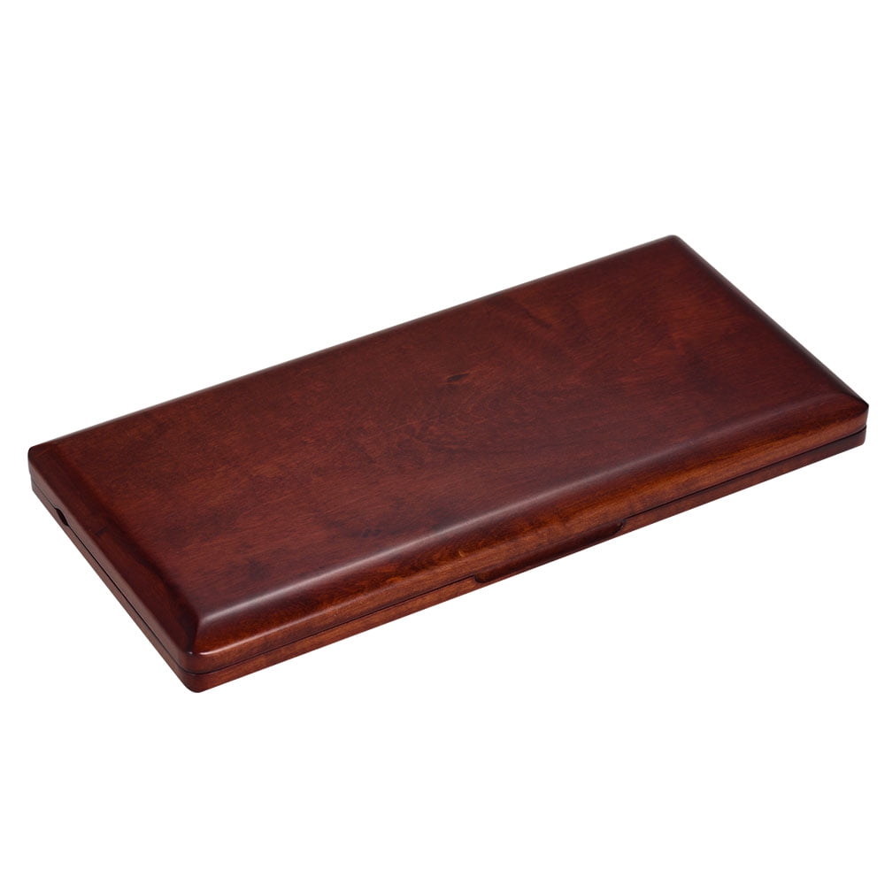 Wooden Reed Case with Inner Soft Cloth Instrument Accessories Container