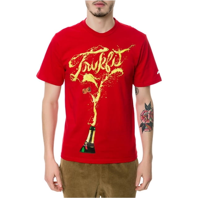 TrukFit The Pour It Out Graphic Camiseta para Hombre, Rojo, X-Large TrukFit Camiseta gráfica