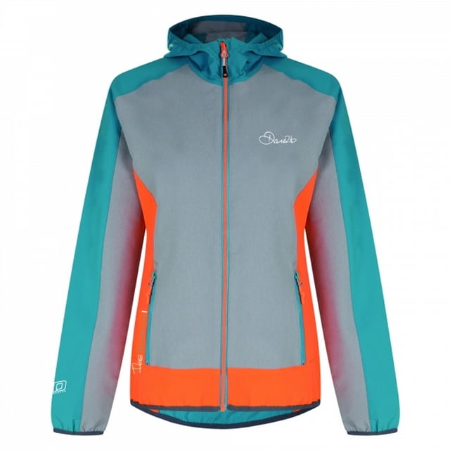 Dare2B - Chaqueta softshell modelo Duality para chica/mujer (Brisa Marina/Ceniza Gris) Dare 2b UTRG3439_seabreezeblueashgrey
