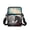 Black And White Horses, variant on FUIALDOLG Cat and Bat Print Portable Crossbody Purse, Polyester Crossbody Bags Zipper Crossbody Shoulder Bag for Travel School