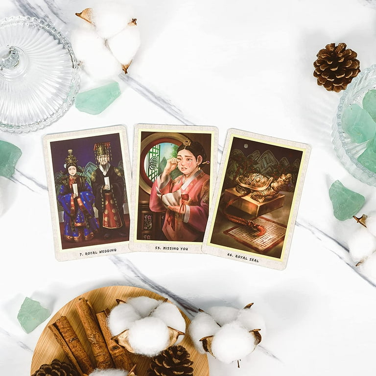 PRIME MUSE Korean Secret of The Kingdom Oracle Tarot Cards with