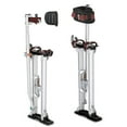 thumbnail image 1 of Yescom Drywall Stilts 24"-40" Adjustable Aluminum Tool Stilt with Leg Pads Protection for Painting Painter Taping Silver YES0483, 1 of 11