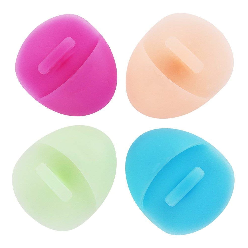 Soft Silicone Face Cleanser Massager Brush Manual Facial ...